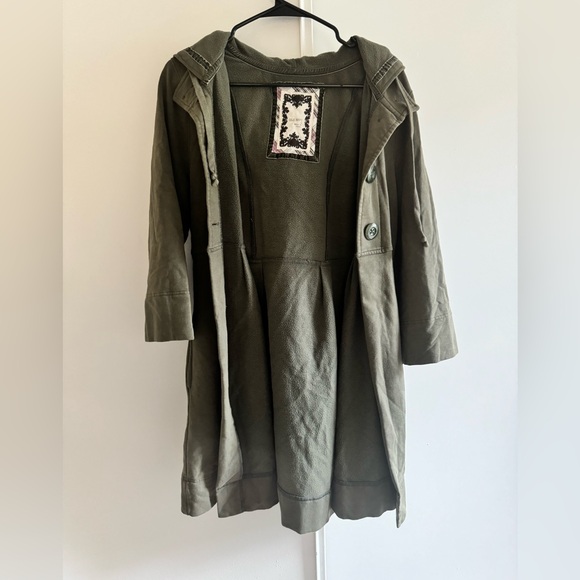 Jersey Army Green Jacket - Picture 2 of 5